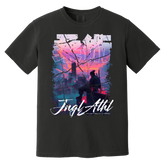 Synthwave Samurai - Heavyweight T-Shirt