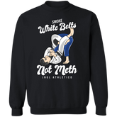 Smoke White Belts Crewneck Sweatshirt