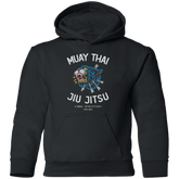 Muay Thai X Jiu Jitsu V2 - Youth Hoodie