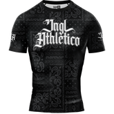 Bandana Black BJJ - Short Sleeve Rashguard Brazilian Jiu Jitsu