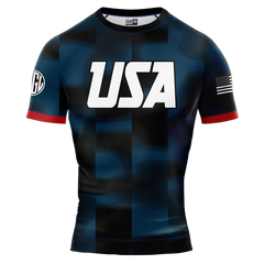 USA National Team V3 BJJ - Short Sleeve Rashguard Brazilian Jiu Jitsu