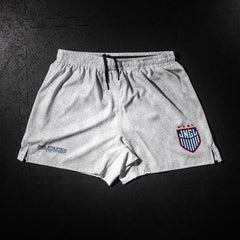 USA National Team V2 White 5" BJJ - Grappling Shorts - Brazilian Jiu Jitsu