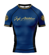 Midas Blue - Short Sleeve Rashguard Brazilian Jiu Jitsu