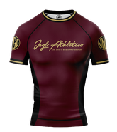 Midas Maroon - Short Sleeve Rashguard Brazilian Jiu Jitsu