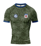 Striker Olive BJJ - Short Sleeve Rashguard Brazilian Jiu Jitsu