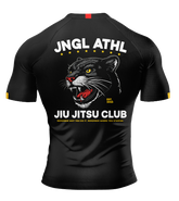 Big Cat Panther BJJ - Short Sleeve Rashguard Brazilian Jiu Jitsu