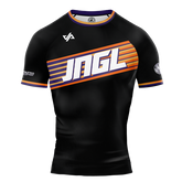 The Valley BJJ - Short Sleeve Rashguard Brazilian Jiu Jitsu