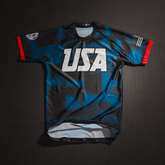 USA National Team V3 BJJ - Short Sleeve Rashguard Brazilian Jiu Jitsu