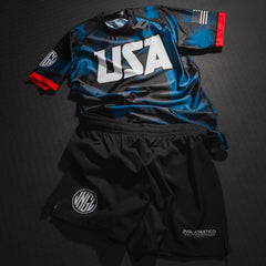 USA National Team V3 BJJ - Short Sleeve Rashguard Brazilian Jiu Jitsu