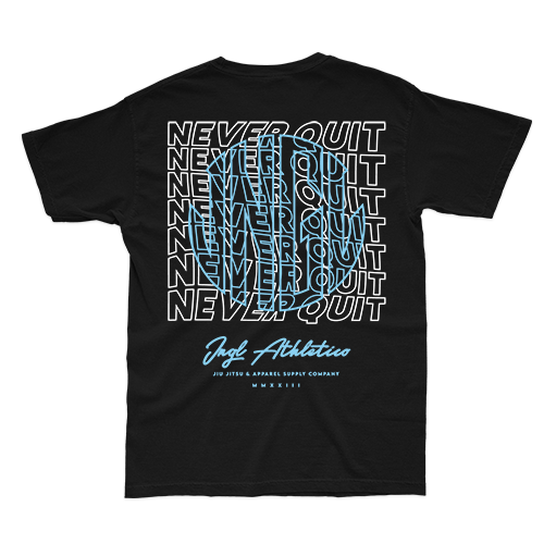 Never Quit Logo - T-Shirt