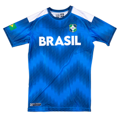 Brasil National Team BJJ - Short Sleeve Rashguard Brazilian Jiu Jitsu