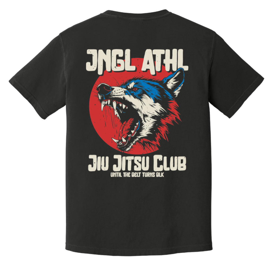 Wolf Pack Jiu Jitsu Club - Heavyweight T-Shirt