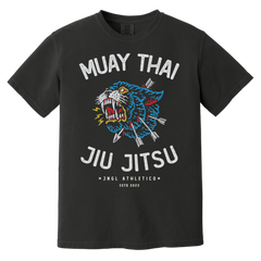 Muay Thai x Jiu Jitsu V2 -Heavyweight T-Shirt