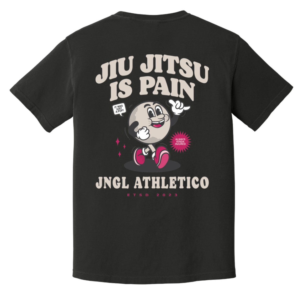 Jiu Jitsu is Pain - Heavyweight T-Shirt