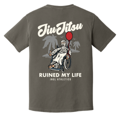 Jiu Jitsu Ruined My Life - Heavyweight T-Shirt