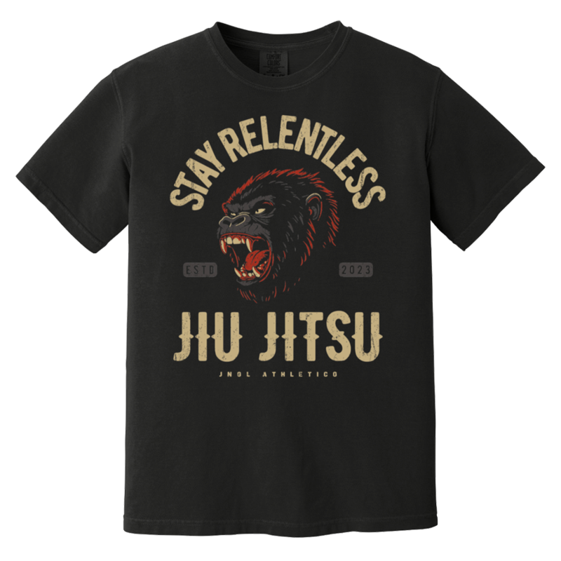 Stay Relentless Gorilla - Heavyweight T-Shirt