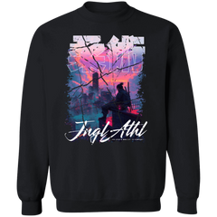 Synthwave Samurai - Crewneck Sweatshirt