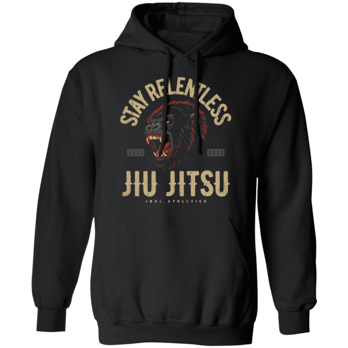 Stay Relentless Gorilla - Hoodie