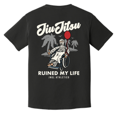 Jiu Jitsu Ruined My Life - Heavyweight T-Shirt