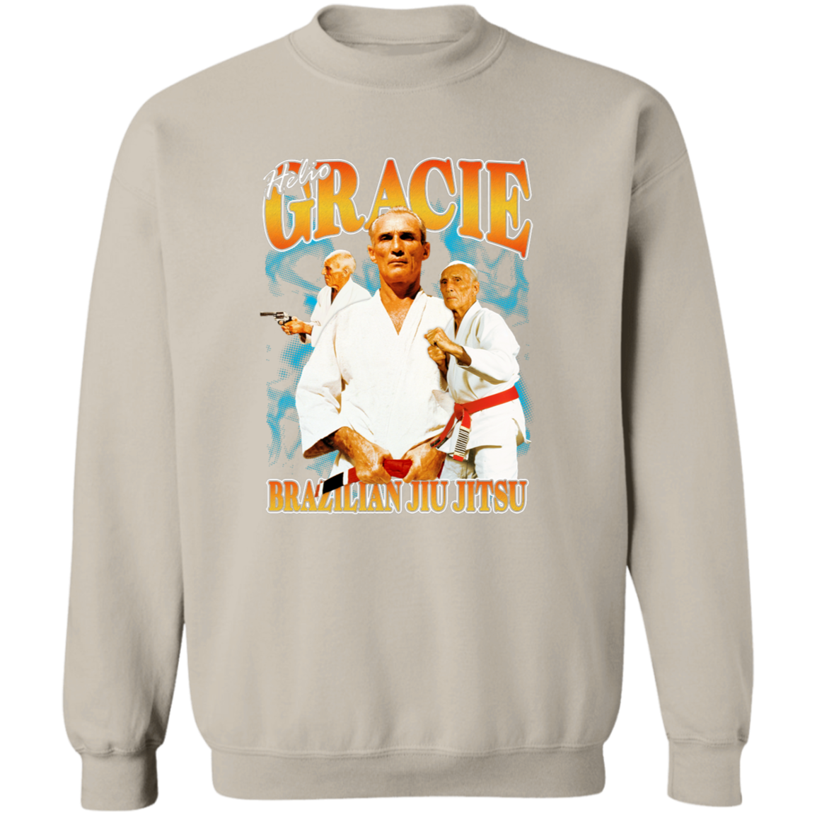 Helio Gracie Rap - Crewneck Sweatshirt