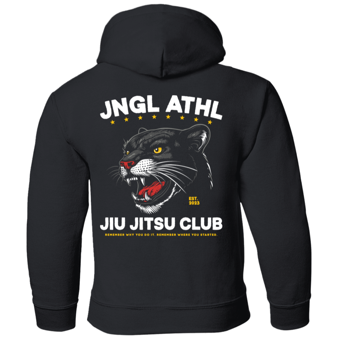 Panther Jiu Jitsu Club - Youth Hoodie