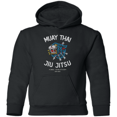 Muay Thai X Jiu Jitsu V2 - Youth Hoodie