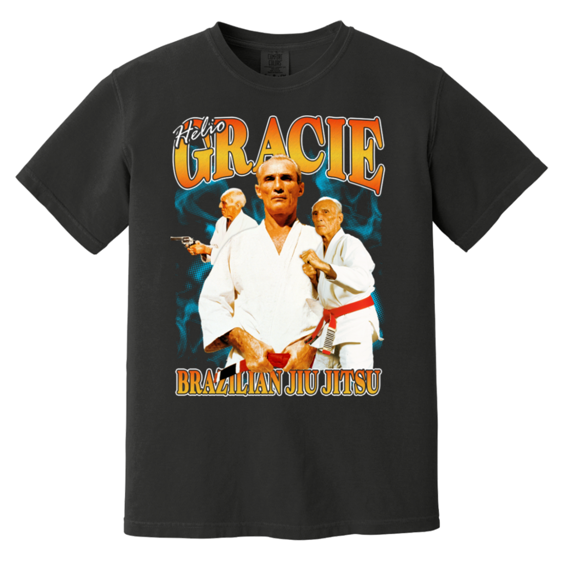 Helio Gracie Rap - Heavyweight T-Shirt