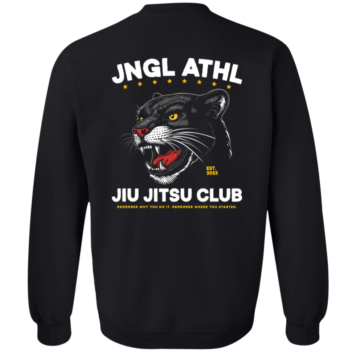 Panther Jiu Jitsu Club - Crewneck Sweatshirt