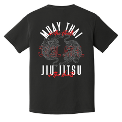 Muay Thai x Jiu Jitsu - Heavyweight T-Shirt