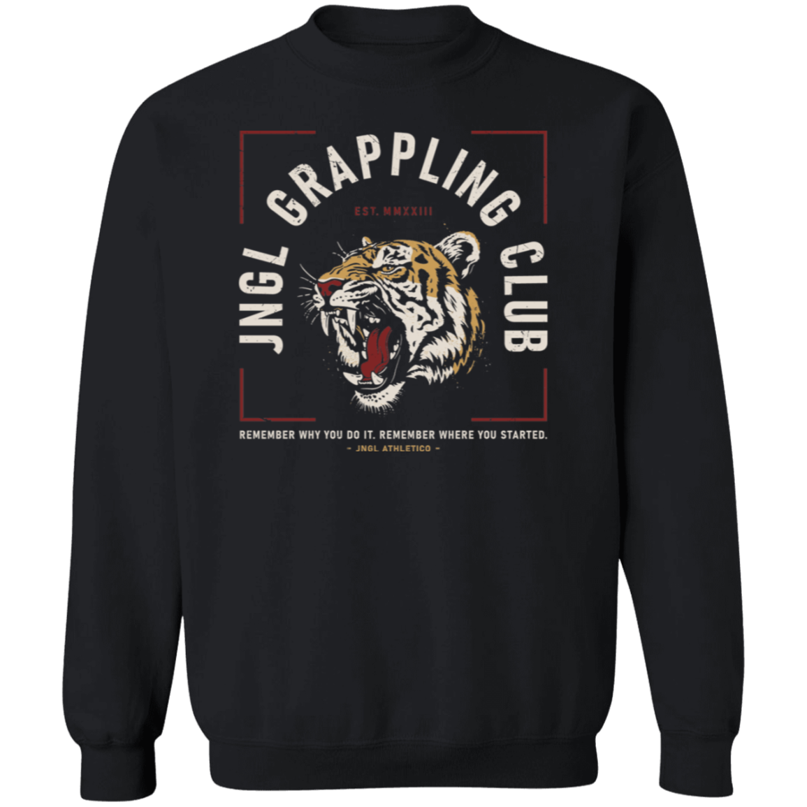 JNGL Grappling Club - Crewneck Sweatshirt