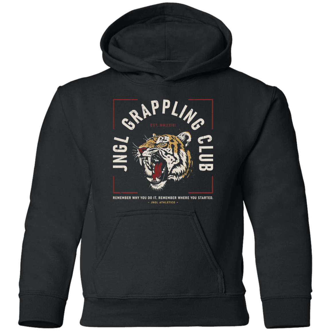 JNGL Grappling Club - Youth Hoodie