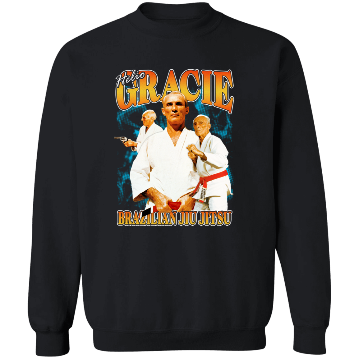 Helio Gracie Rap - Crewneck Sweatshirt