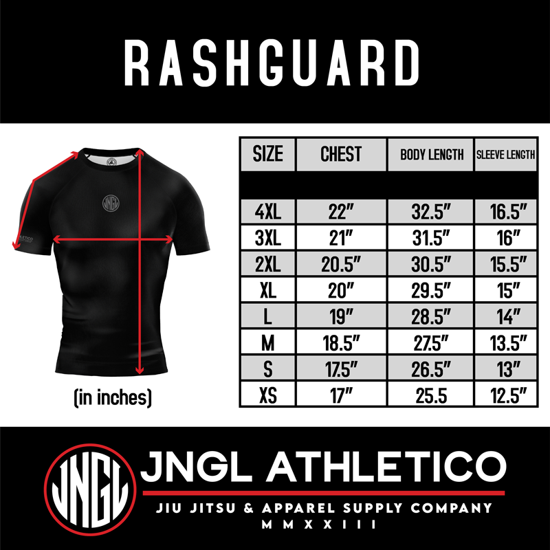 Sentinel BJJ - Short Sleeve Rashguard Brazilian Jiu Jitsu