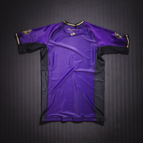 Midas Purple - Short Sleeve Rashguard Brazilian Jiu Jitsu