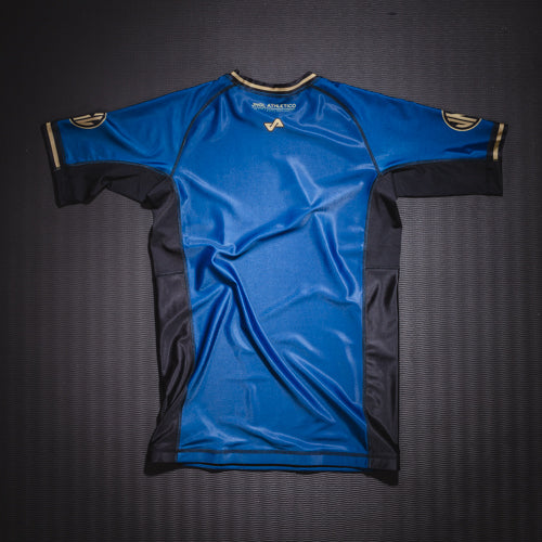 Midas Blue - Short Sleeve Rashguard Brazilian Jiu Jitsu