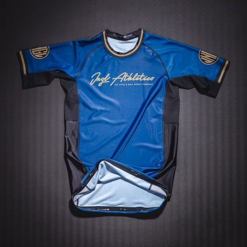 Midas Blue - Short Sleeve Rashguard Brazilian Jiu Jitsu
