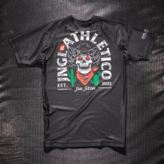 Never Quit BJJ - Short Sleeve Rashguard Brazilian Jiu Jitsu