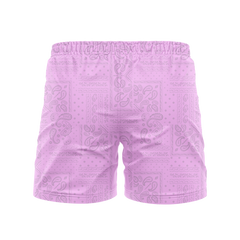 Bandana Pink 5" BJJ - Grappling Shorts - Brazilian Jiu Jitsu