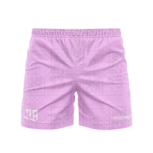 Bandana Pink 5" BJJ - Grappling Shorts - Brazilian Jiu Jitsu