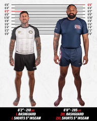 Marauder 5" BJJ - Grappling Shorts - Brazilian Jiu Jitsu