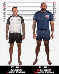 Midnight FC 5" - Grappling Shorts - Brazilian Jiu Jitsu
