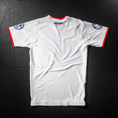 USA National Team V2 White BJJ - Short Sleeve Rashguard Brazilian Jiu Jitsu