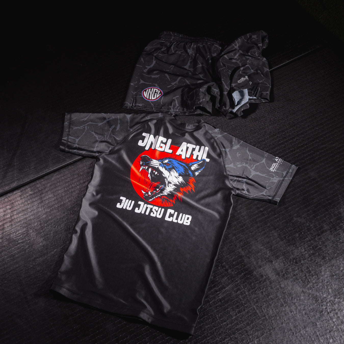 Wolf Pack BJJ - Short Sleeve Rashguard Brazilian Jiu Jitsu