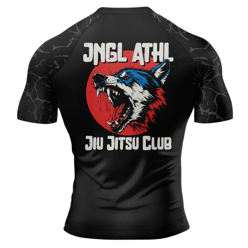 Wolf Pack BJJ - Short Sleeve Rashguard Brazilian Jiu Jitsu