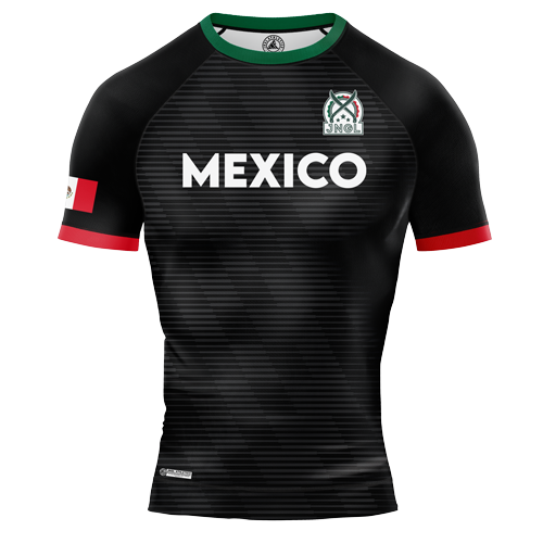 Mexico National Team BJJ - Short Sleeve Rashguard Brazilian Jiu Jitsu