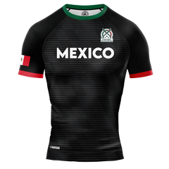 Mexico National Team BJJ - Short Sleeve Rashguard Brazilian Jiu Jitsu