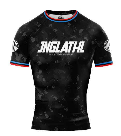 Midnight FC V2 BJJ - Short Sleeve Rashguard Brazilian Jiu Jitsu