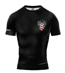 Never Quit BJJ - Short Sleeve Rashguard Brazilian Jiu Jitsu