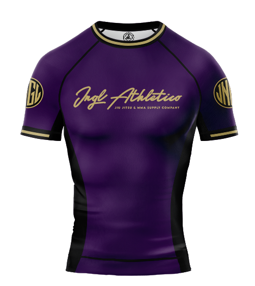 Midas Purple - Short Sleeve Rashguard Brazilian Jiu Jitsu