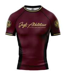 Midas Maroon - Short Sleeve Rashguard Brazilian Jiu Jitsu